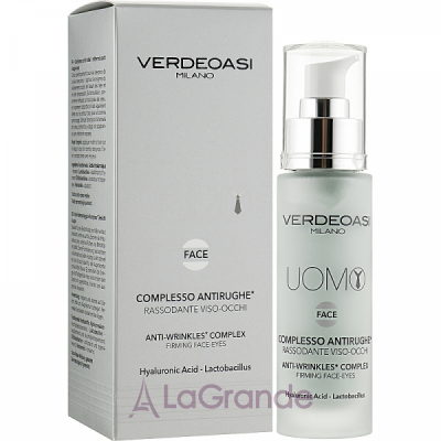 Verdeoasi Uomo Anti-Wrinkles Complex Firming Face-Eyes �������� ������ ������ � ����������� �������� ��� ���� � ���� ������ ����