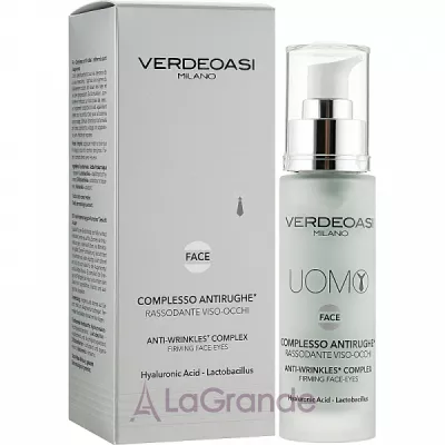 Verdeoasi Uomo Anti-Wrinkles Complex Firming Face-Eyes �������� ������ ������ � ����������� �������� ��� ���� � ���� ������ ����