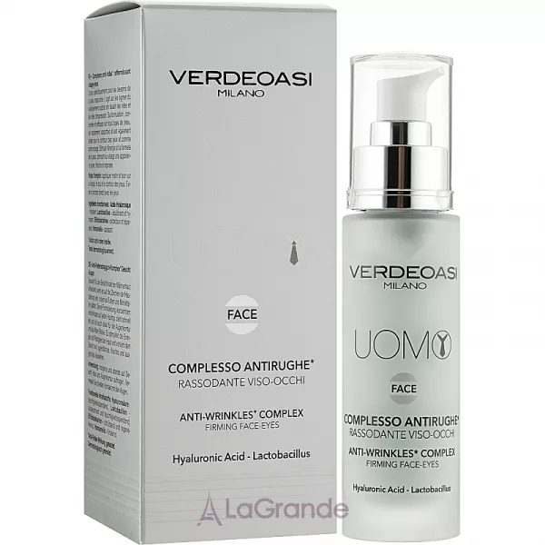 Verdeoasi Uomo Anti-Wrinkles Complex Firming Face-Eyes �������� ������ ������ � ����������� �������� ��� ���� � ���� ������ ����