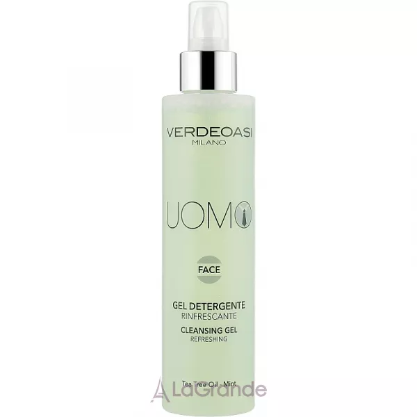 Verdeoasi Uomo Cleansing Gel Refreshing ��������� ���������� ���� ��� ������ � ������ ������� ������