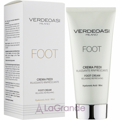 Verdeoasi Foot Cream Relaxing Refreshing ���������������� � ���������� ���� ��� ���