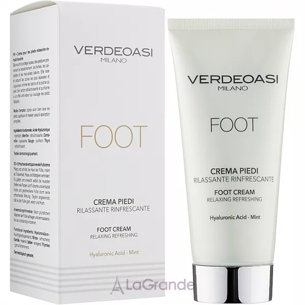 Verdeoasi Foot Cream Relaxing Refreshing ������������� � ���������� ���� ��� ���