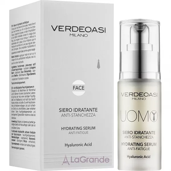Verdeoasi Uomo Hydrating Serum Anti-Fatigue ������������� ��������� �� �����