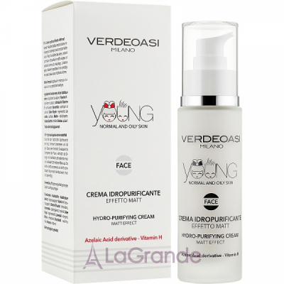 Verdeoasi Young Hydro-Purifying Cream Matt Effect ��������� � ����������� ���� � ������� ��������