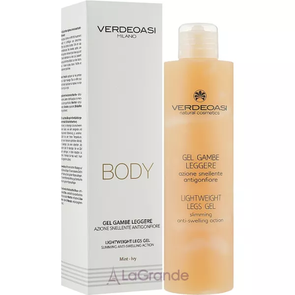 Verdeoasi Body Lightweight Legs Gel Slimming Anti-Swelling Action �������������� ���� ��� �������� � ���������� ���