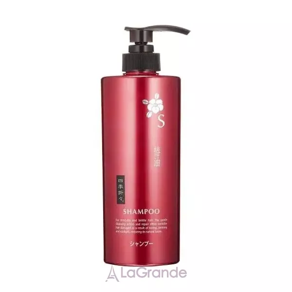 Kumano Yushi Four Seasons Camellia Oil Extra Hair Shampoo ������� ��� �������������� ����� � ������ �������