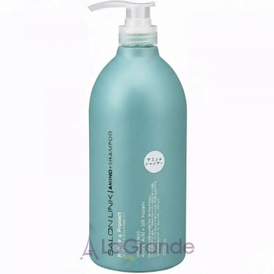 Kumano Yushi Salon Link Amino + Shampoo Repaip & Protect ������� ��� ������� � �������������