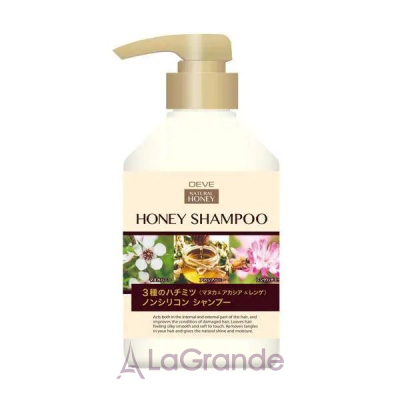 Kumano Yushi Deve Natural Honey Shampoo ������� ��� ������� � 3 ������ ����
