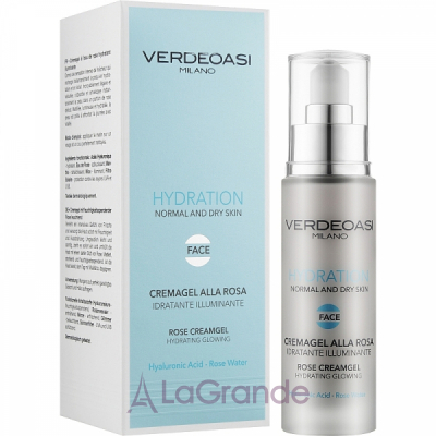 Verdeoasi Hydration Rose Cream-Gel Hydrating Glowing ����-���� � ����� 