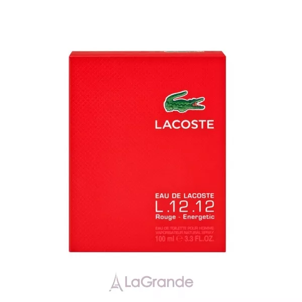 Lacoste Eau de Lacoste L.12.12 Rouge Energetic ��������� ����
