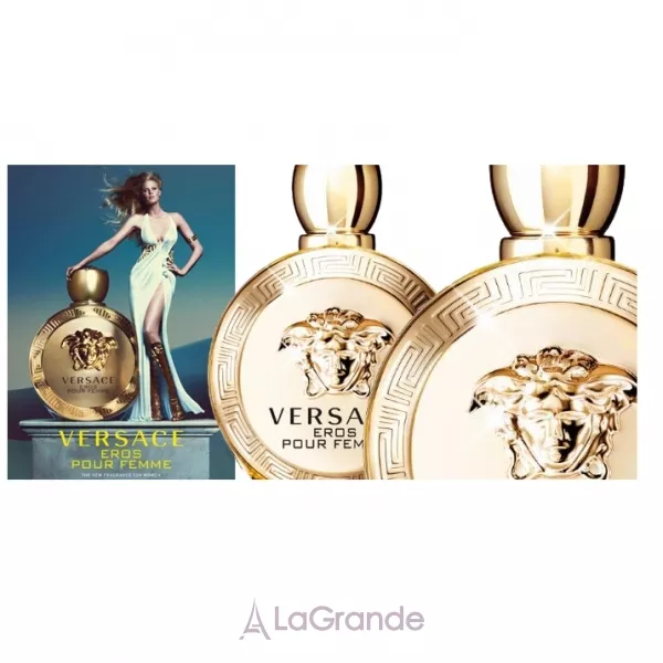 Versace Eros Pour Femme ���� (����������� ���� 100 �� + ����������� ���� 10 �� + ������� ��� ��� 100 ��)