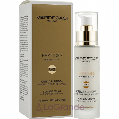 Verdeoasi Peptides Supreme Cream Anti-Wrinkles Reshaping ������������ ������� ���� ������ ������
