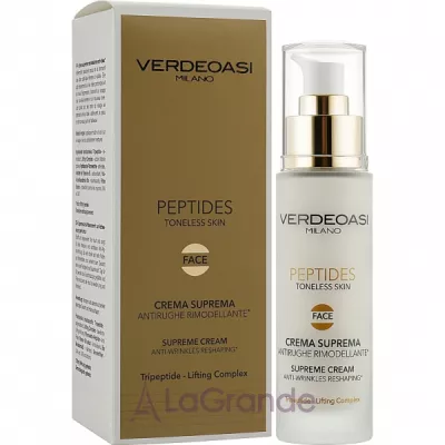 Verdeoasi Peptides Supreme Cream Anti-Wrinkles Reshaping ������������ ������� ���� ������ ������