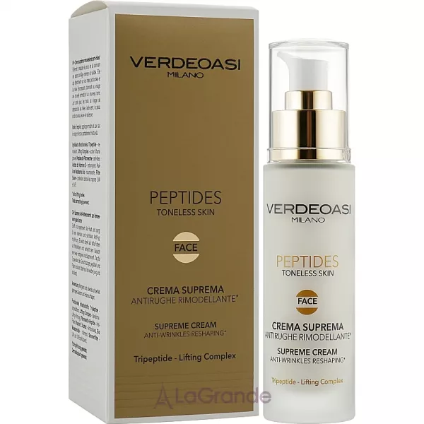 Verdeoasi Peptides Supreme Cream Anti-Wrinkles Reshaping ������������ ������� ���� ������ ������