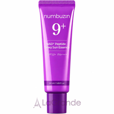 Numbuzin No.9 NAD+ Peptides Dewy Sun Essence SPF50+ PA++++ ��������� ������������ ������� ��� ������� � ��������� SPF50+
