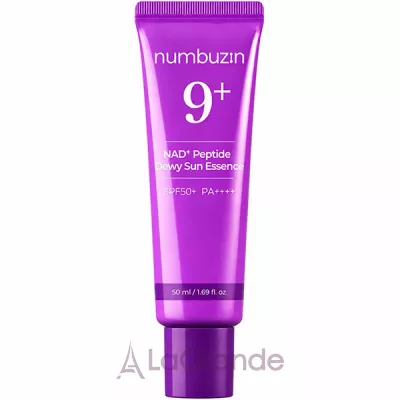 Numbuzin No.9 NAD+ Peptides Dewy Sun Essence SPF50+ PA++++ ��������� ������������ ������� ��� ������� � ��������� SPF50+