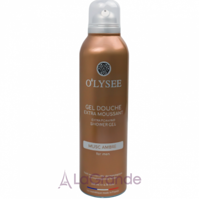 O'LYSEE Musc Ambre Extra Foaming Shower Gel ����-��� ��� ���� � ��������� �������� ��� �������