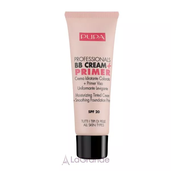 Pupa Professionals BB Cream + Primer Tone-Cream ����������� BB-���� ������ ��� ���� ����� ����