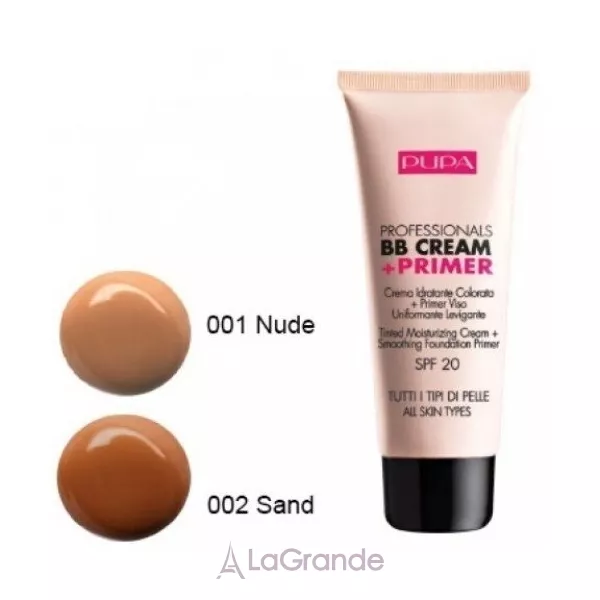 Pupa Professionals BB Cream + Primer Tone-Cream ����������� BB-���� ������ ��� ���� ����� ����