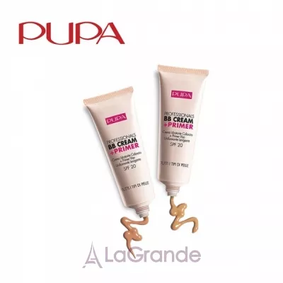 Pupa BB Cream + Primer Tone-Cream For Combination To Oily Skin  BB-      