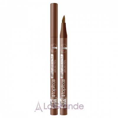Topface Pro Comb & Fill Brow Pen ������ ��� ���
