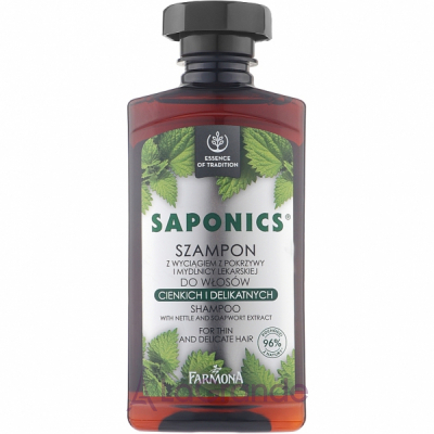 �ֲ��� Farmona Saponics Shampoo with Natural Soapwort and Nettle Leaf Extracts ������� ��� ������� 