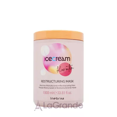 ������ Inebrya Ice Cream Keratin Restructuring Mask ����������������� ����� � ���������
