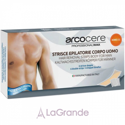 Arcocere Deepline Hair-Removing Strips For Man ������� ������� ��� �������� ���� ��� ������