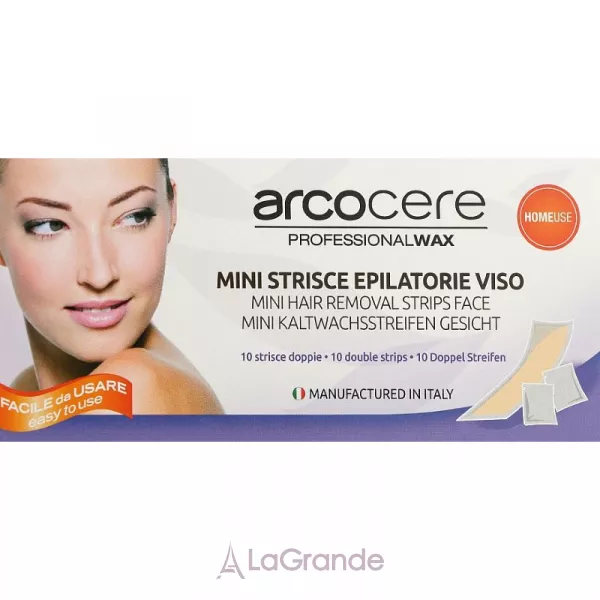 Arcocere Deepline Mini-Hair Removal Strips Face ������� ������� ��� �������� ����