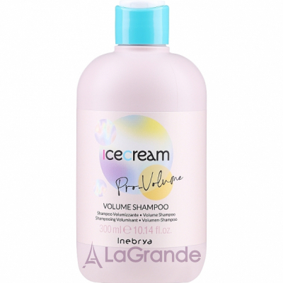 �ֲ��� Inebrya Pro-Volume Ice Cream Volume Shampoo ������� ��� ������� �������
