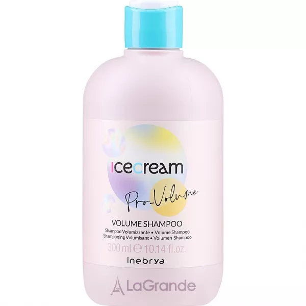 �ֲ��� Inebrya Pro-Volume Ice Cream Volume Shampoo ������� ��� ������� �������