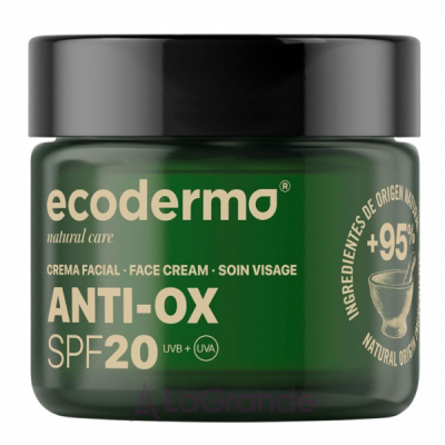 Ecoderma Anti-Ox SPF20 Cream ��������������� ����  � ���������� ����� ������ � ������� ���������� SPF 20