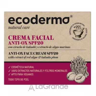 Ecoderma Anti-Ox SPF20 Cream ��������������� ����  � ���������� ����� ������ � ������� ���������� SPF 20