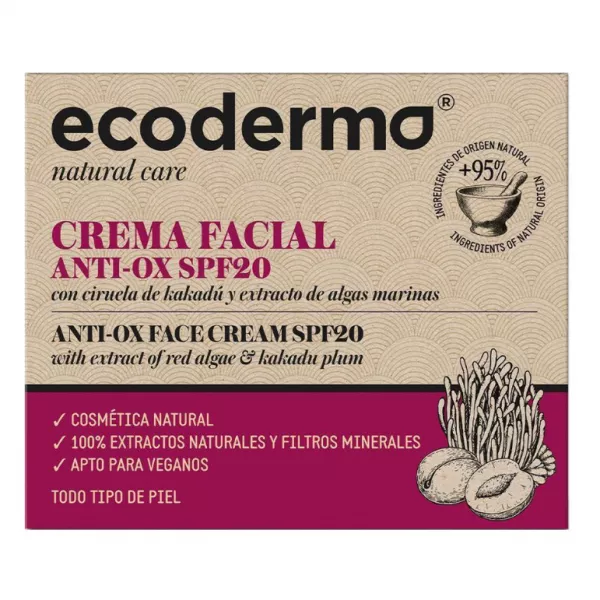 Ecoderma Anti-Ox SPF20 Cream ��������������� ���� � ���������� ����� ������ �� �������� ���������� SPF 20