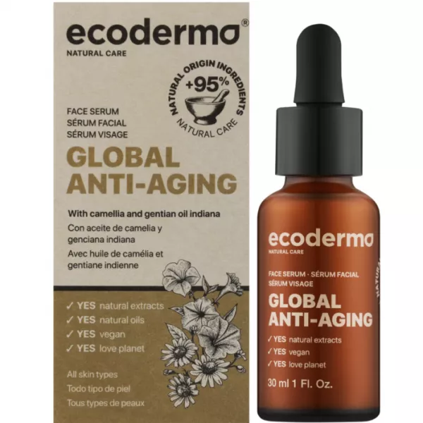 Ecoderma Global Anti-Aging Face Serum ��������� ��������� � �볺� ����볿 �� ���������� �������� ��������