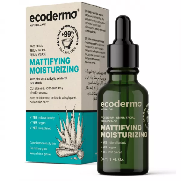 Ecoderma Mattifying Moisturizing Face Serum ���������� ������������� ��������� ��� �������