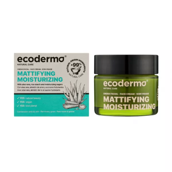 Ecoderma Mattifying Moisturizing Face Cream ����������� �������������� ���� ��� �������