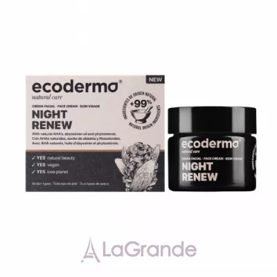 Ecoderma Night Renew Face Cream ���������� ����������������� ������ ���� ��� ����
