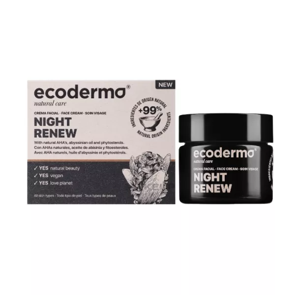 Ecoderma Night Renew Face Cream ���������� �������������� ������ ���� ��� �������