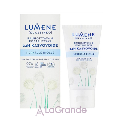 ������ Lumene Klassikko Soothing & Hydrating 24h Face Cream ����������� � ������������� ���� ��� �������������� ���� ����