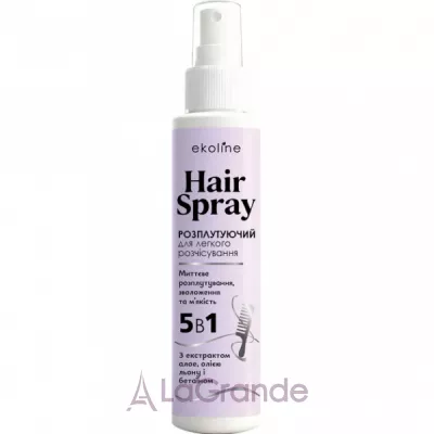 EkoLine Detangling Spray 5in1 Easy Hair Combing ������������� ����� 5�1 ��� ������� ������������ ����� � ���������� ����, ������ ���� � ��������