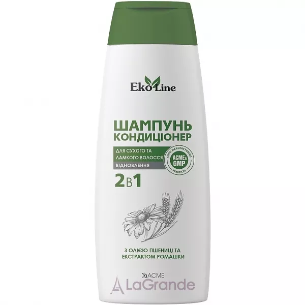 Ekoline 2 in 1 Shampoo Conditioner For Dry And Brittle Hair �������-����������� 2 � 1 ��� ������ �� ������� �������