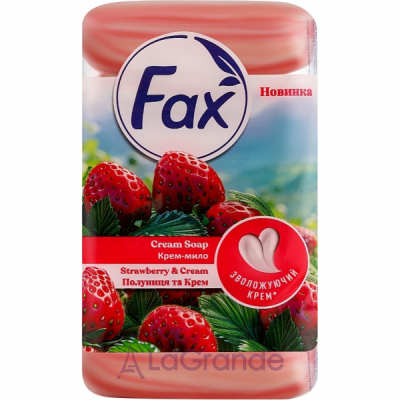 Fax Cream Soap Strawberry & Cream ����-���� 