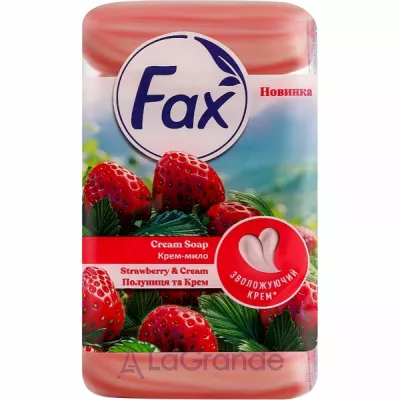 Fax Cream Soap Strawberry & Cream ����-���� 