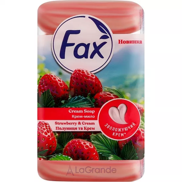 Fax Cream Soap Strawberry & Cream ����-���� 