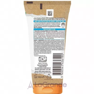 Garnier Ambre Solaire Sensitive Advanced Baby In The Shade SPF50+ ������������� ������� 