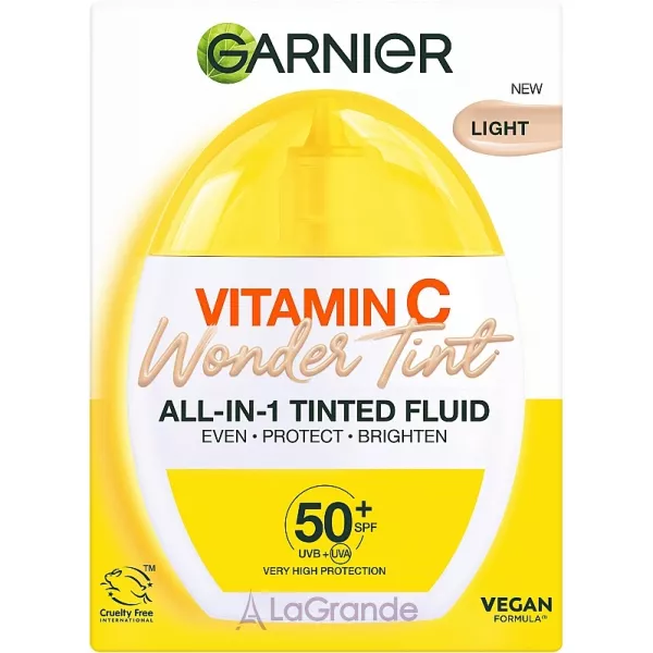 Garnier Vitamin C Wonder Tint SPF50+ ��������� ����� � ��������� � ��� ���� � SPF50+