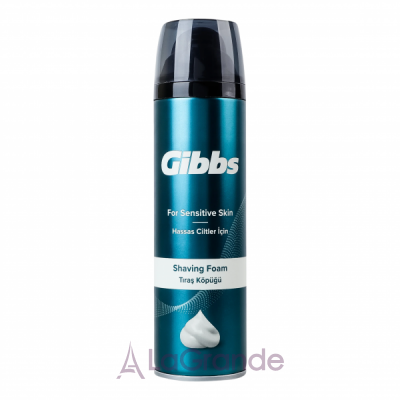 Gibbs Shaving Foam For Sensitive Skin ���� ��� ������ ��� �������������� ����