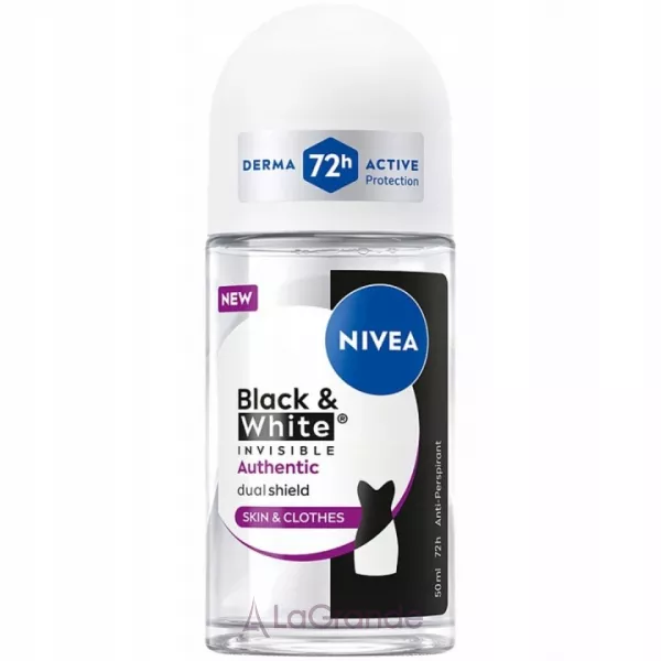 Nivea Black & White Invisible Authentic Antiperspirant Roll-On �������������� 