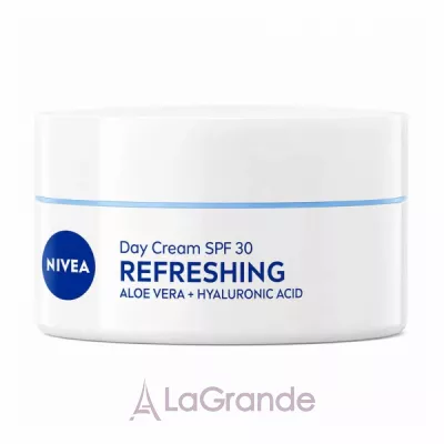 Nivea Refreshing Day Cream SPF30 ���������� ������� ���� ��� ���������� ���� ����, � ���� ���� � ������������ ��������